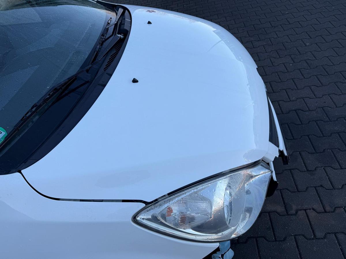 Opel Agila B original Motorhaube 26U Galaxywei&szlig; BJ09